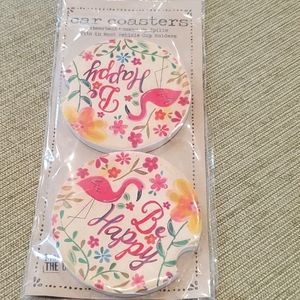 Brand New ~ The Natural Life Boho Car Coasters